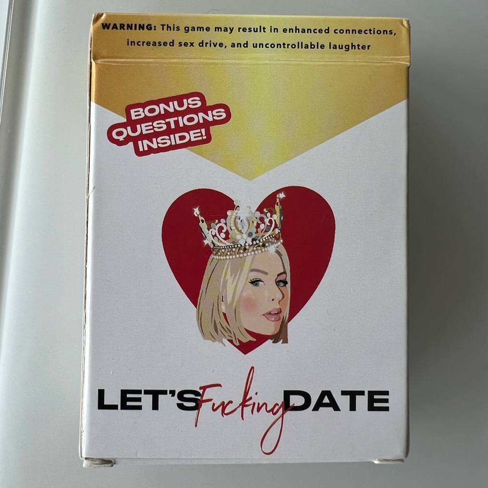 SFK Let’s Fucking Date Card Game - used once